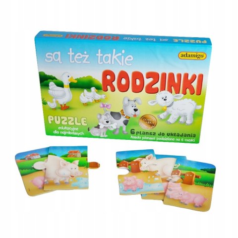 Są też takie rodzinki - puzzle 04997 ADAMIGO
