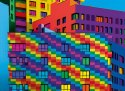 !!! CLE puzzle 500 ColorBoom Squares 35094 CLEMENTONI