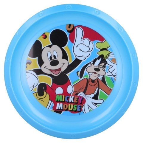 ND38_50112 Mickey Mouse - Talerzyk deserowy (niebieski) MICKEY