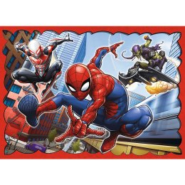 PUZZLE 4w1 Bohaterski Spiderman 34384 SPIDERMAN