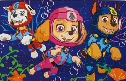 SPIN Psi Patrol puzzle drewniane 4w1 6040049 /3 SPIN