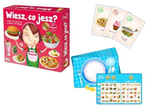 Wiesz, co jesz? Gra planszowa 63322 PROMATEK