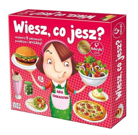 Wiesz, co jesz? Gra planszowa 63322 PROMATEK