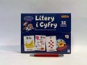 Litery i Cyfry - Obrazkowe karty edukacyjne 07714 ADAMIGO