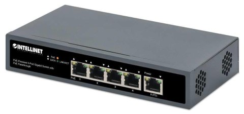 INTELLINET Switch giga 5X ultra poe pass 561808