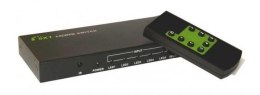 TECHLY Przełącznik switch HDMI 1.4 5x1 4K60Hz z pilotem 020713