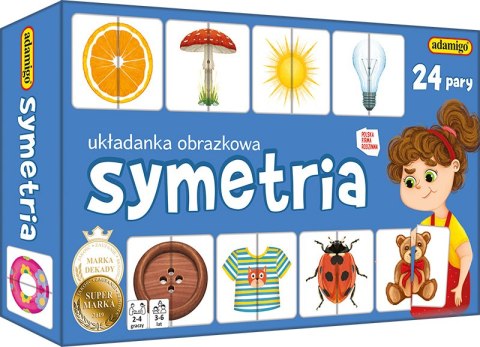 Symetria - układanka obrazkowa 07608 ADAMIGO