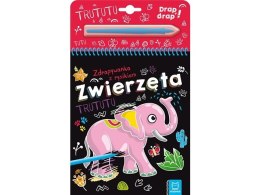 Zwierzęta zdrapywanka z rysikiem 31734 AKSJOMAT