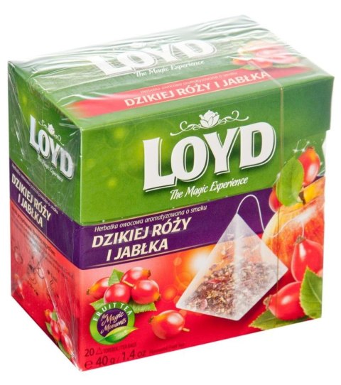 ND39_366135 HERBATA EXPRESOWA LOYD DZIKA ROZA/JABLKO OP20SZT MOKATE