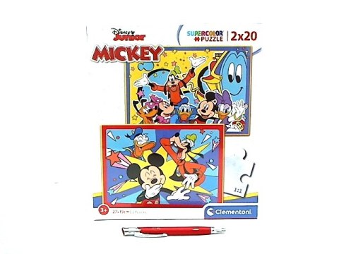 !!! CLE puzzle 2x20 SuperKolor Mickey 24791 MICKEY