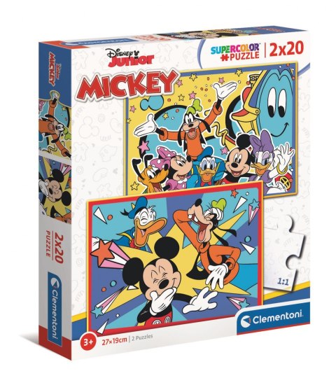 !!! CLE puzzle 2x20 SuperKolor Mickey 24791 MICKEY
