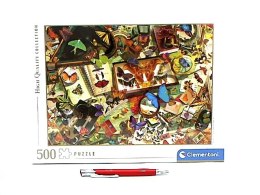 !!! CLE puzzle 500 HQ The ButterflyCollector 35125 Butterfly
