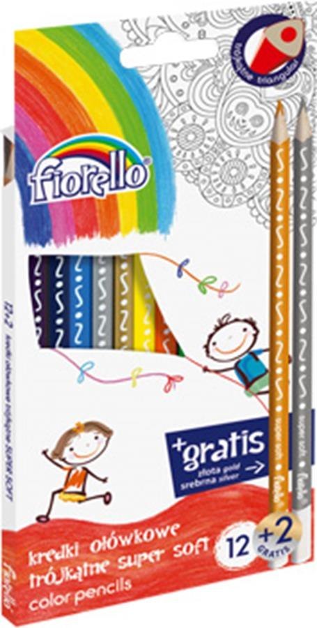 ND39_314038 KREDKI OLO 12KOL/180 SRE/ZLO TROJ FIORE SOFT FIORELLO