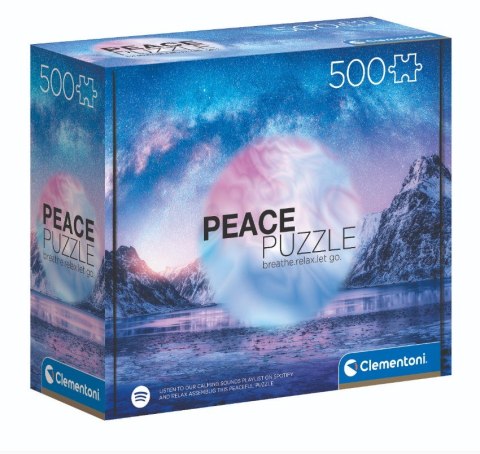 !!! CLE puzzle 500 PeaceCollection LightBlue 35116 COLLECT