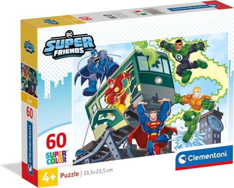 !!! CLE puzzle 60 SuperKolor DC Superfriends 26066 CLEMENTONI