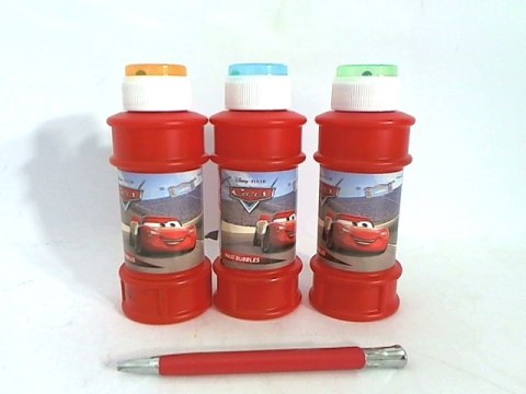 Bańki mydlane 175ml Cars 16szt/box 5491006