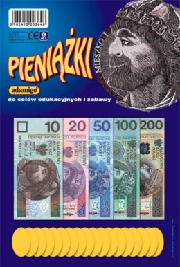 ND39_82268 PIENIAZKI EDUK BANKNOTY MONETY ADM 648 B/C ADAMIGO