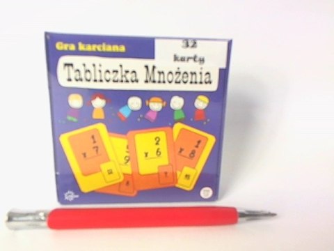 Karty Tabliczka mnożenia 37466 ABINO
