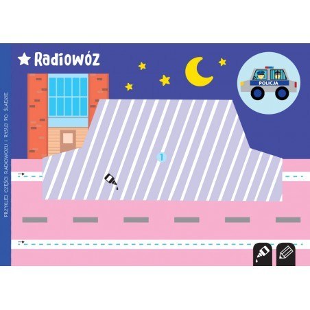 Wycinam, naklejam, rysuję Pojazdy...32762 AKSJOMAT