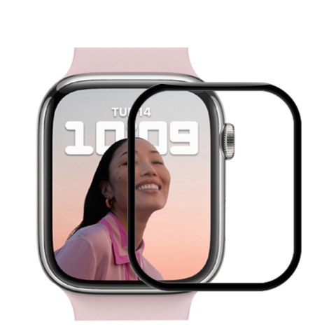 ND38_PG6511 Mocolo 3D Glass Full Glue - Szkło ochronne na ekran Apple Watch 7 41 mm MOCOLO