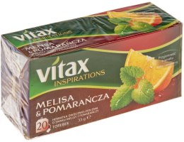 ND39_300520 HERBATA EXPRESOWA VITAX INSPIRA MELISA&POM OP20 VITAX