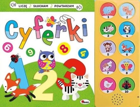 Liczę Słucham Powtarzam Cyferki 12535 MOREX