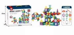 ND21_109776 Klocki magnetyczne 3D 148 elementy MALPLAY