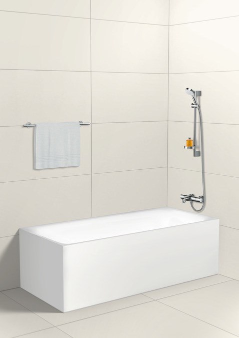 Hansgrohe Crometta system prysznicowy Chrom, Biały