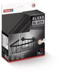 TESA ALUXX BLACK Aluminium Do zawieszenia na ścianę Koszyk prysznicowy