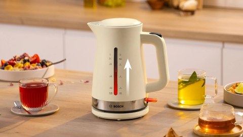 Czajnik Bosch MyMoment TWK4M227 (2400W; kremowy)