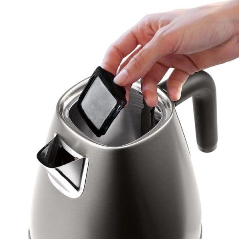 De'Longhi KBIN2001.TB czajnik elektryczny 1,7 l 2000 W Tytan