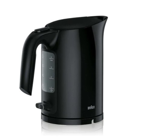 Braun WK 3000 BK czajnik elektryczny 1 l Czarny 2200 W
