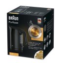 Braun WK 3000 BK czajnik elektryczny 1 l Czarny 2200 W