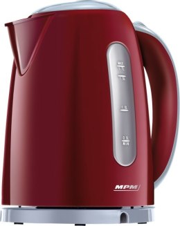 Czajnik bezprzewodowy MPM MCZ-85/B2 bordowy, poj. 17,L wymienny filtr, 2200 W