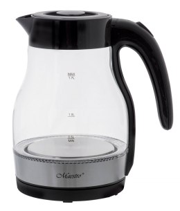 Czajnik elektryczny szklany 2200W MR-061-BLACK MAESTRO