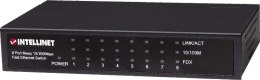 INTELLINET Switch 8x RJ45 10/100, metal, desktop 523318