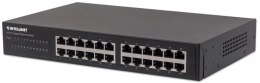 INTELLINET Switch giga 24PORT desk+rack 561273