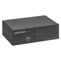 TECHLY Przełącznik KVM 2x1 DisplayPort/USB 4K60Hz z USB 2.0 153546