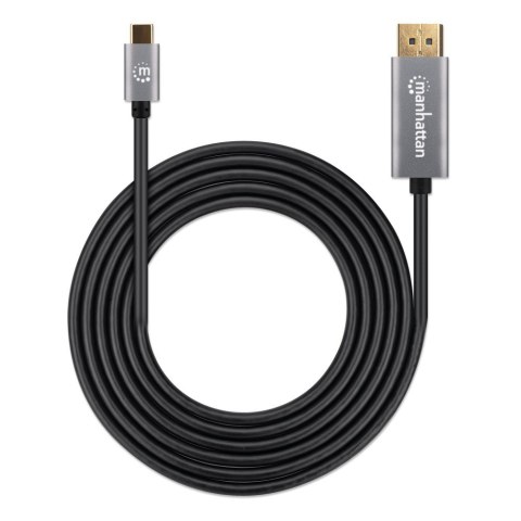 INTELLINET Kabel Adapter USB-C na DisplayPort 1.4 8K*60Hz 2 m M/M 354844