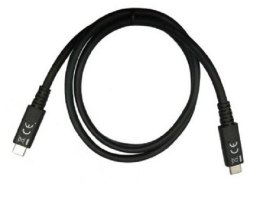 INTELLINET Kabel USB 4.0 USB-C na USB-C Thunderbolt 4 PD M/M 80 cm ICOC MUSB40-CMCM08