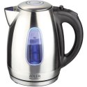 Adler Sp. z o.o. Czajnik Adler AD 1223 | Standard | 2200 W | 1.7 L | Stal nierdzewna | Obracana podstawa 360° | Gwarancja 24 m-ce