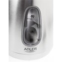 Adler Sp. z o.o. Czajnik Adler AD 1223 | Standard | 2200 W | 1.7 L | Stal nierdzewna | Obracana podstawa 360° | Gwarancja 24 m-ce