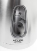 Adler Sp. z o.o. Czajnik Adler AD 1223 | Standard | 2200 W | 1.7 L | Stal nierdzewna | Obracana podstawa 360° | Gwarancja 24 m-ce