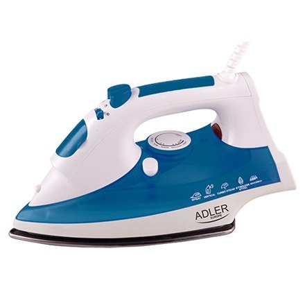Adler Żelazko Adler | AD 5022 | Z przewodem | 2200 W | Fioletowy/Biały. Gwarancja 24 miesiące.