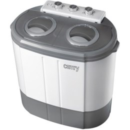Camry Pralka Camry CR 8052 - Ładowanie Górne, Pojemność 3 kg, 1300 RPM, Kolor Biało-Szary - Gwarancja 24 m-ce
