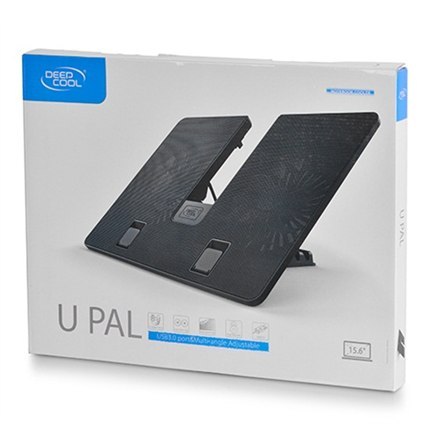 Deepcool Deepcool | U-Pal | Podstawka chłodząca do notebooka do 19" | Czarny