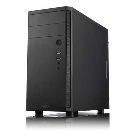 Fractal Design Fractal Design | CORE 1100 | Black | Micro ATX | Zasilacz w zestawie Nie | ATX PSU, do 185 mm, jeśli zamontowany jest napęd opty