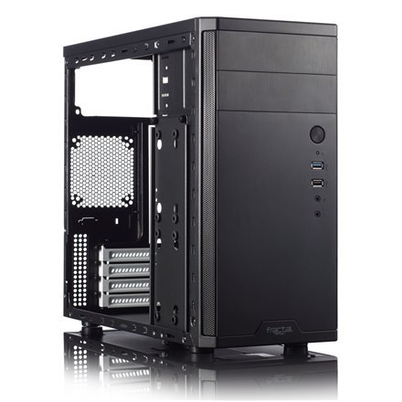 Fractal Design Fractal Design | CORE 1100 | Black | Micro ATX | Zasilacz w zestawie Nie | ATX PSU, do 185 mm, jeśli zamontowany jest napęd opty