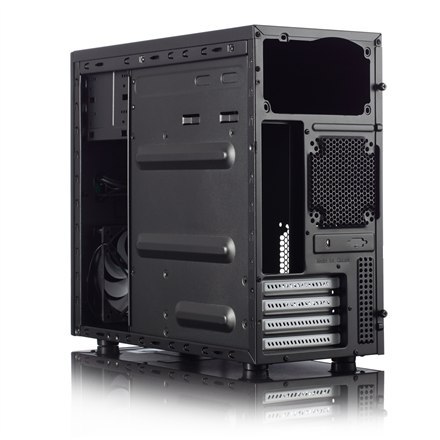 Fractal Design Fractal Design | CORE 1100 | Black | Micro ATX | Zasilacz w zestawie Nie | ATX PSU, do 185 mm, jeśli zamontowany jest napęd opty