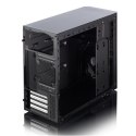 Fractal Design Fractal Design | CORE 1100 | Black | Micro ATX | Zasilacz w zestawie Nie | ATX PSU, do 185 mm, jeśli zamontowany jest napęd opty